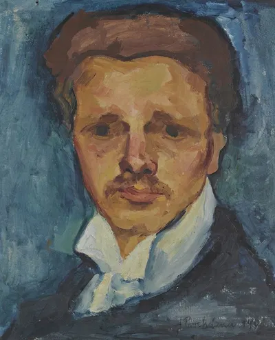 Self-Portrait by Antonin Procházka, 1908 — digital art print download