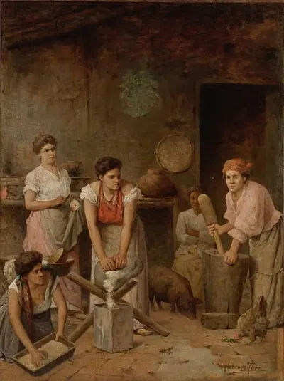 Без названия (Кухня Криолья) by Антонио Эррера Торо, 1904 — digital art print download