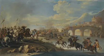 Battle Scene by Francesco Simonini — digital art print download