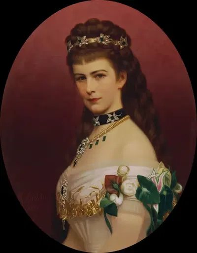 Императрица Елизавета by Георг Мартин Игнац Рааб, 1874 — digital art print download