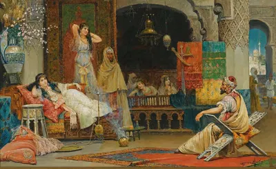 В гареме by Хуан Хименес Мартин — digital art print download