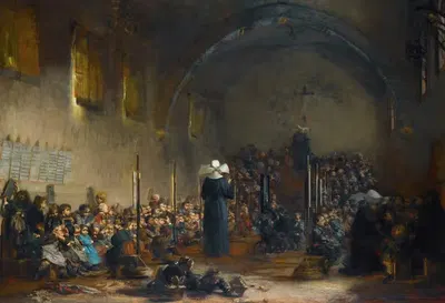 Зал приюта милосердия by Жюль Деграв, 1876 — digital art print download