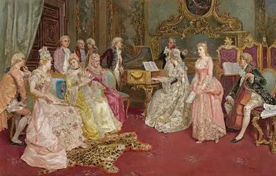 Рецитал by Луис Альварес Каталя, 1901 — digital art print download