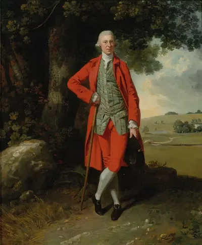Portrait of A Country Squire, Said To Be Stephen Sullivan of Ponsbourne Park by Francis Wheatley — digital art print download