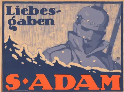 Liebesgaben – S. Adam by Louis Oppenheim — digital art print download