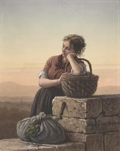 Returning Home by Johann Georg Meyer von Bremen — digital art print download