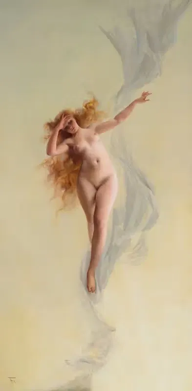 Рассвет by Луис Рикардо Фалеро, 1883 — digital art print download