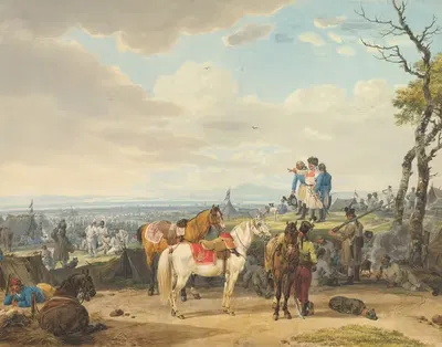 Austrian Soldiers by Wilhelm von Kobell — digital art print download
