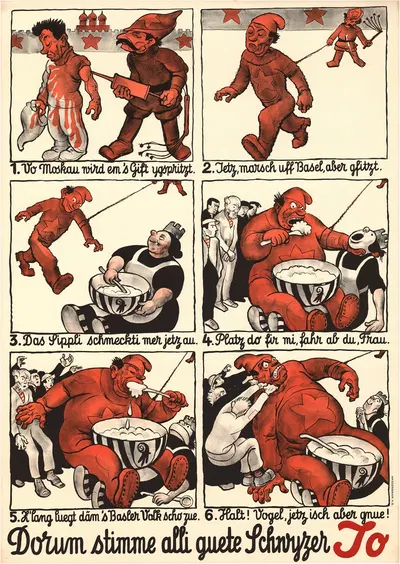 […] Dorum stimme alli guete Schwyzer Jo by Otto Plattner, 1938 — digital art print download
