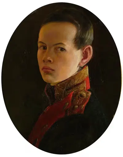 Портрет Александра II в детстве by Джордж Доу, 1827 — digital art print download
