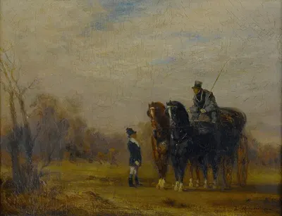 Коляска by Гюстав Моро, 1854 — digital art print download
