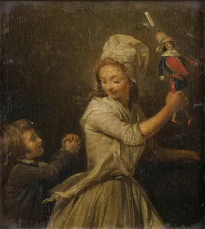 The doll by Henri-Pierre Danloux — digital art print download