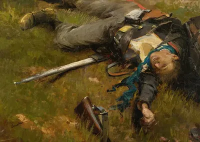 Солдат by Жан-Батист Эдуар Детель — digital art print download