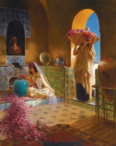 The Perfume Makers by Rudolf Ernst — digital art print download