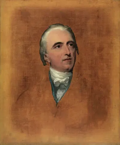 Portrait Of Charles Binny by Sir Thomas Lawrence, 1747-1822 — digital art print download