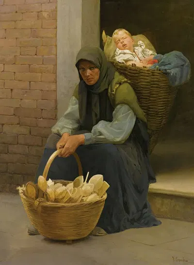 Сон – В улыбке веры by Винченцо Каприле — digital art print download