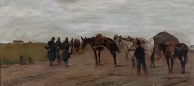 Strade in Toscana by Giovanni Fattori — digital art print download