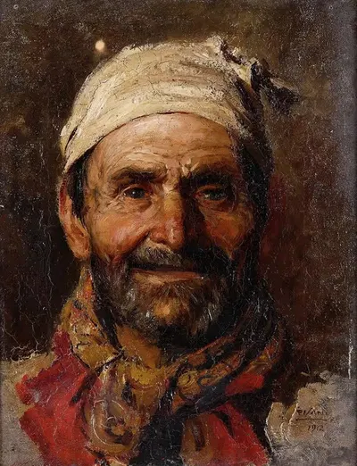 Портрет by Густаво Пизани, 1912 — digital art print download