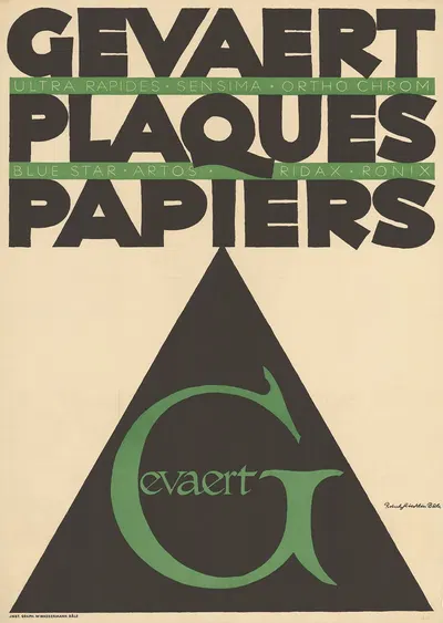Gevaert Plaques Papiers by Robert Stöcklin — digital art print download