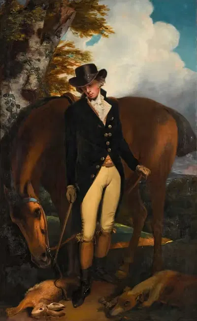 Портрет Томаса Нортона ЭсQUIRE (1760–1803) из Кингстона Боузи, Суссекс by Джон Хопнер, 1760–1803 — digital art print download