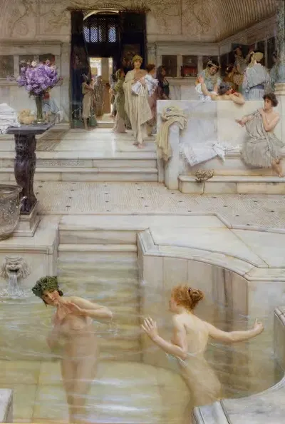 Любимая традиция by Лоуренс Альма-Тадема, 1909 — digital art print download
