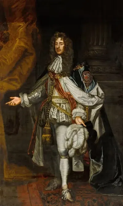 Portrait of James II (1633–1701), when Duke of York by Workshop of Sir Peter Lely, 1633–1701 — digital art print download