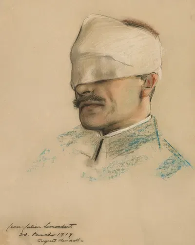 Портрет Жюльена Лемордана by Уильям Сержант Кендалл, 1919 — digital art print download