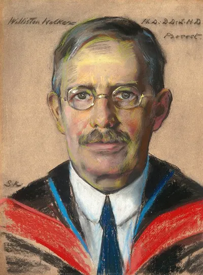 Уиллистон Уокер. Профессор церковной истории 1901-22, прелат 1920-22 by Уильям Сержант Кендалл — digital art print download