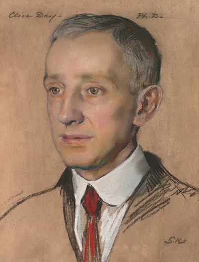 Клайв Дэй, бакалавр 1892, профессор политической экономики 1907- by Уильям Сержант Кендалл — digital art print download