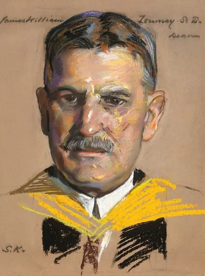 James W. Toumey – Dean of School of Forestry 1919-1922 by William Sergeant Kendall — digital art print download