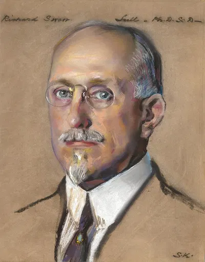 Ричард Суон Лалл, директор музея Пибоди 1922- by Уильям Сержант Кендалл — digital art print download