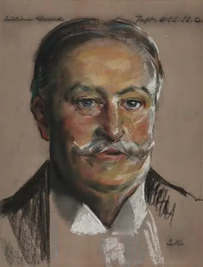 Уильям Говард Тафт - Б.А. 1878. Президент США 1908-1912, профессор конституционного права в Йеле 1913-1921 by Уильям…
