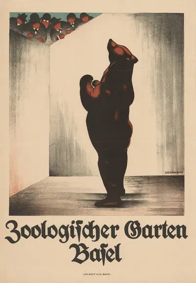 Zoologischer Garten Basel by Rudolf Dürrwang — digital art print download