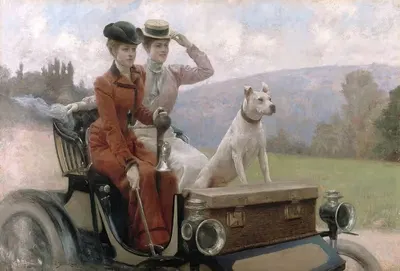 Les Dames Goldsmith by Julius Leblanc Stewart, 1901 — digital art print download
