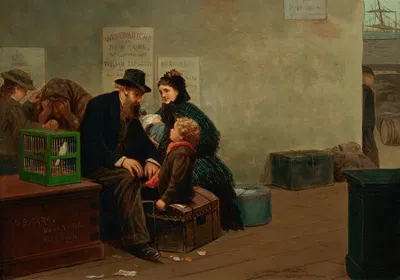 На запад к Нью-Йорку by Самуэль С. Карр — digital art print download