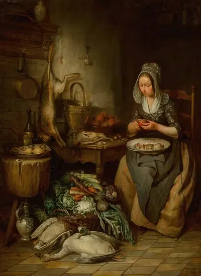 Кладовая by Шарль ван Меер, 1844 — digital art print download