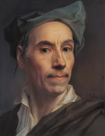 Self-Portrait by Christian Seybold, 1761 — digital art print download