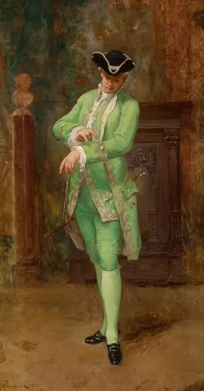 Последний штрих by Франсуа Лафон, 1872 — digital art print download