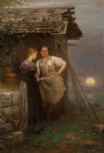 Любовное письмо by Иоганн Фридрих Энгель — digital art print download