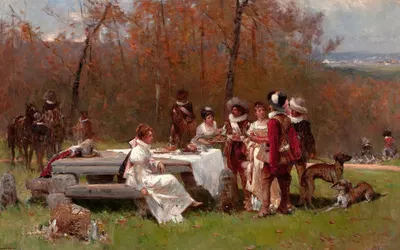 The Gathering by Adrien Moreau — digital art print download