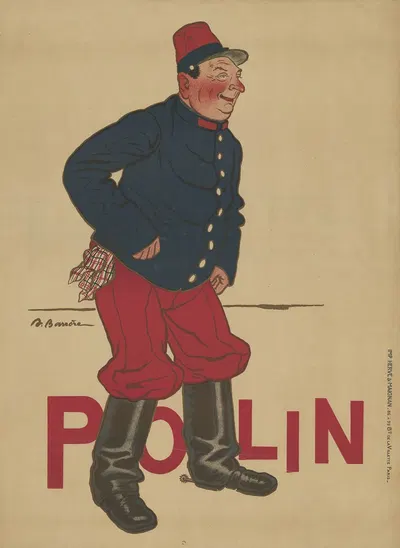 Polin by Adrien Barrère, 1913 — digital art print download