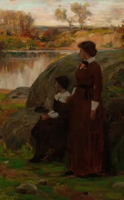 Expectation by Charles Yardley Turner, 1876 — digital art print download