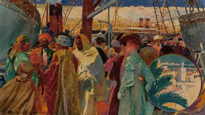 Compagnie Transatlantique Algérie-Tunisie by David Dellepiane — digital art print download