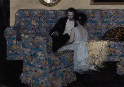 Options by Dean Cornwell, 1917 — digital art print download