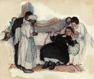 The Eyes of Love by Edmund Franklin Ward, 1921 — digital art print download