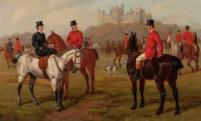 Спортивная сцена by Эдвард Бенджамин Херберт, 1885 — digital art print download