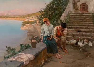 An amorous interlude by Fabio Cipolla — digital art print download