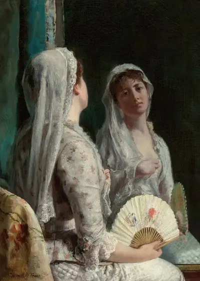 Старое покрывало by Фредерик Уоррен Фриер — digital art print download