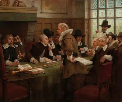 Заветчики by Джордж Генри Ботон, 1887 — digital art print download