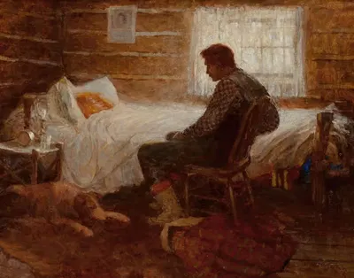 Заботливая семья by Харви Т. Данн, 1905 — digital art print download